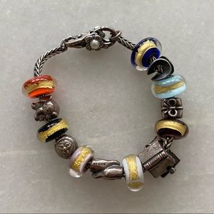 Trollbeads charm bracelet
